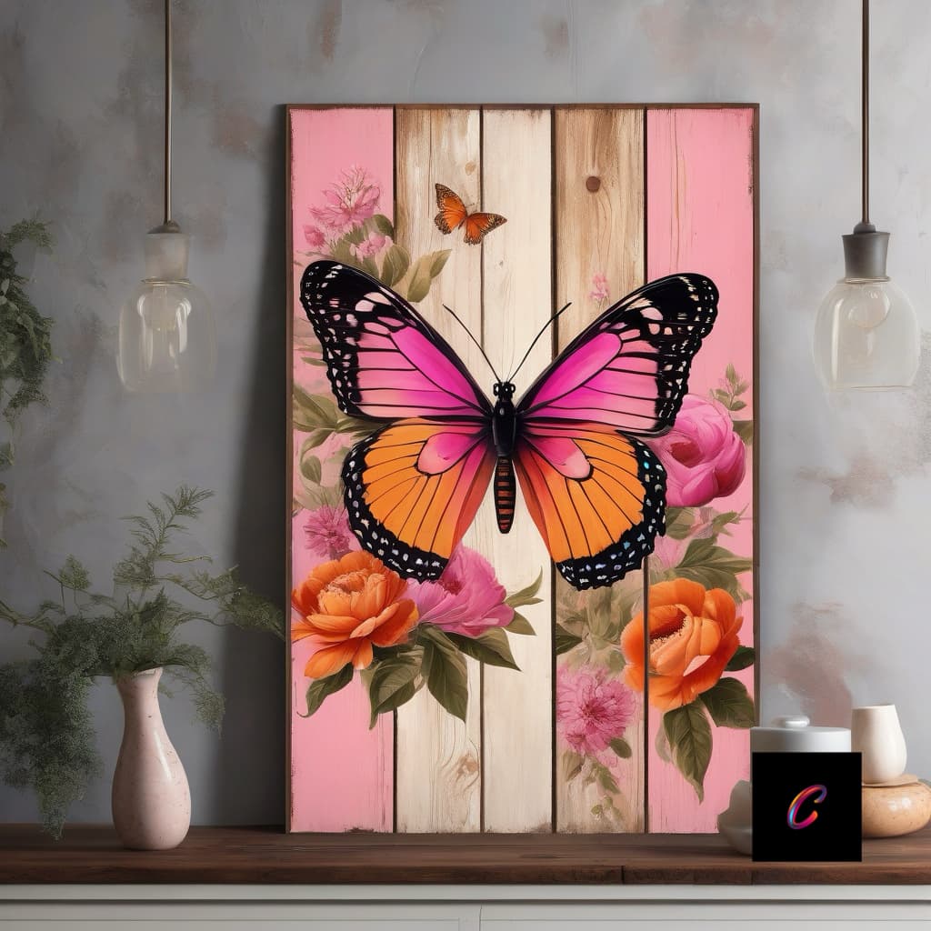 Rustic Butterfly